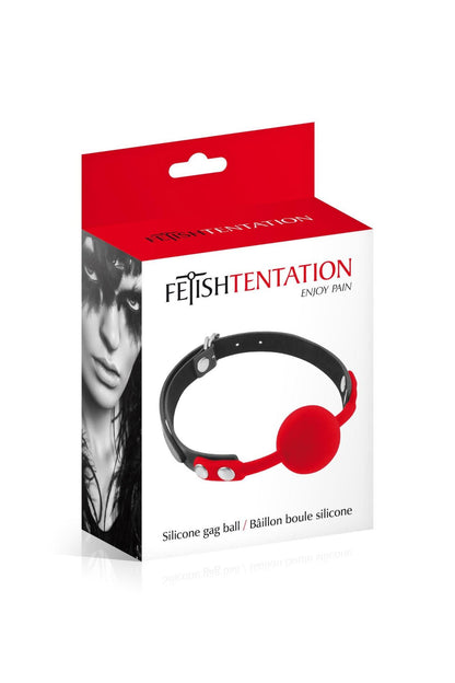 1-Knebel silikonowy Fetish Tentation 40 mm-1