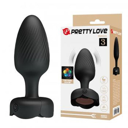 4-Korek analny wibrujący LED Pretty Love Osborn silikonowy-4