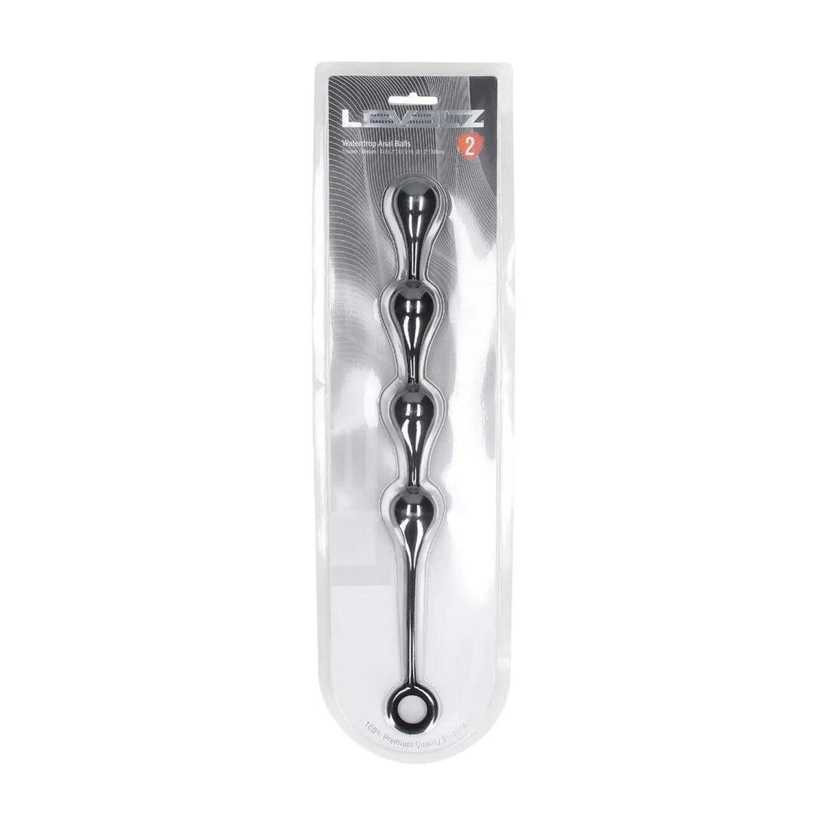1-Kulki analne Levelz krople silikonowe czarne 30 mm-1