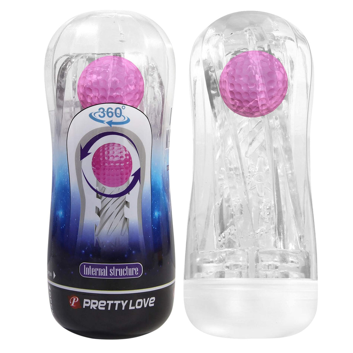 4-Masturbator próżniowy Pretty Love TPE wodoodporny-4