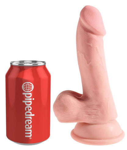 1-Dildo TPE King Cock Plus z jądrami 20,3 cm-1