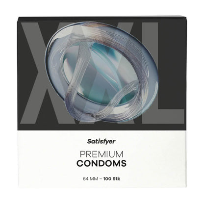 1-Prezerwatywy Satisfyer XXL transparentne nawilżane 100 szt-1