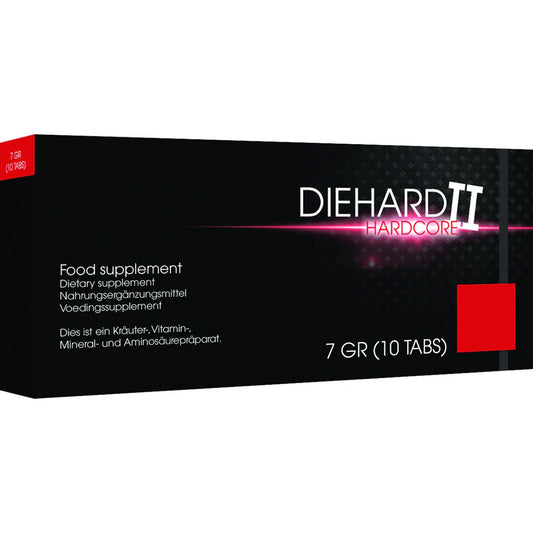 2-Diehard II Hardcore - Stimulating Capsules - 10 Pieces-2