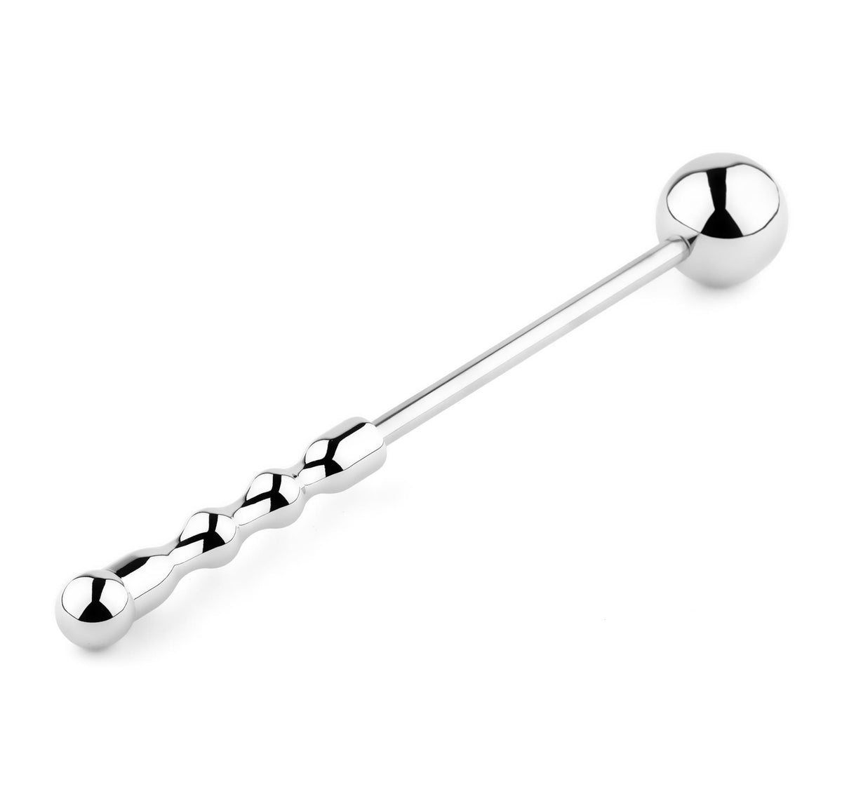 5-Stalowy korek analny z długim uchwytem HeavyFun 27,5 cm-5