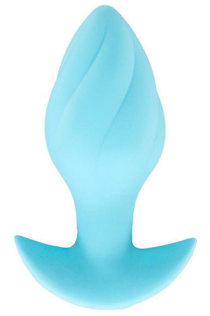 1-Korek analny wibrujący Cuties niebieski 7 trybów USB-1