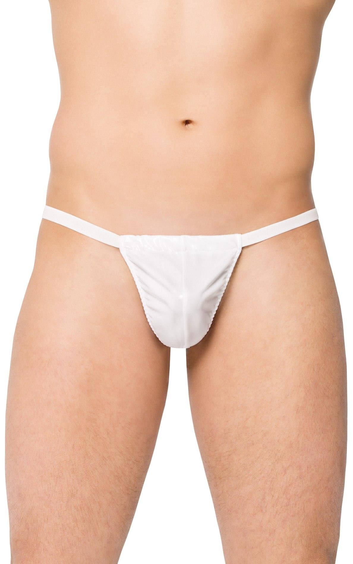 1-Siateczkowe stringi SoftLine 4506 białe S/L-1