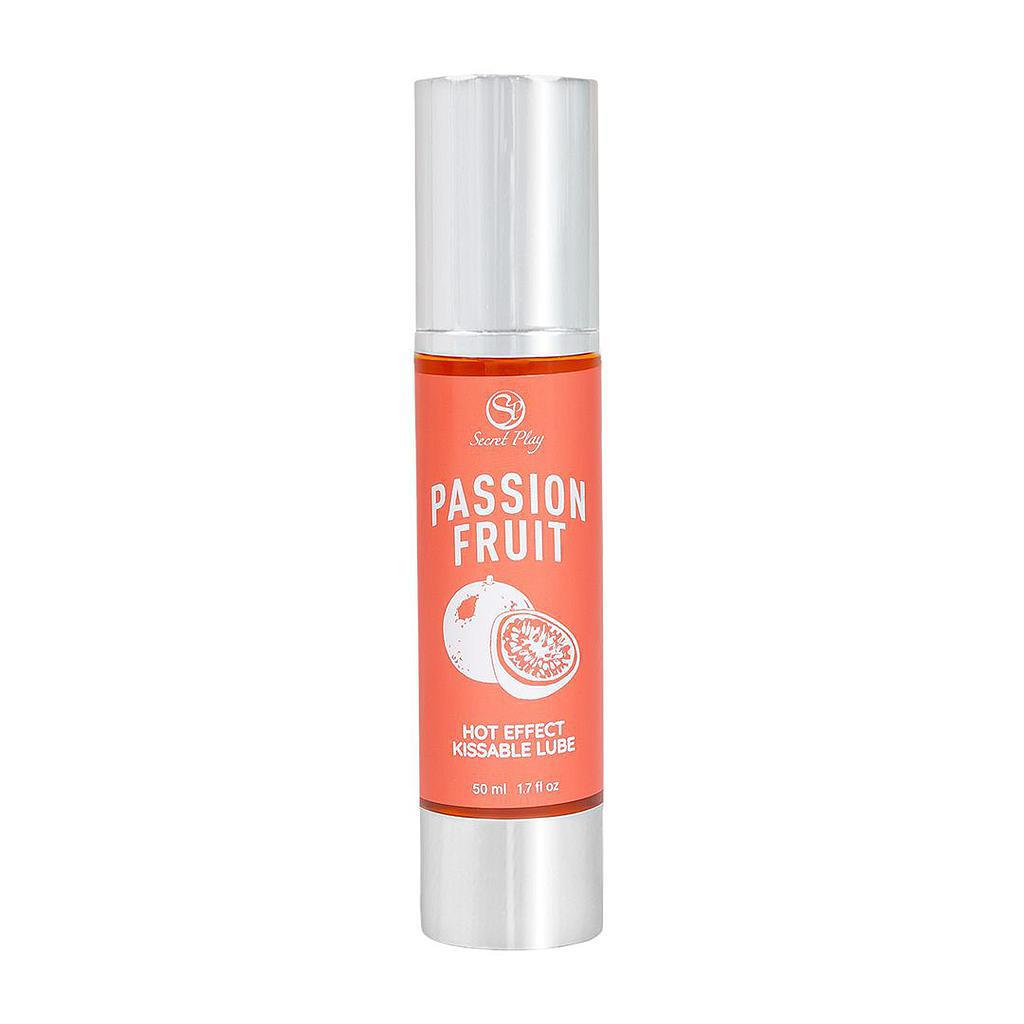 1-Lubrykant smakowy marakuja rozgrzewający Secret Play 50 ml-1
