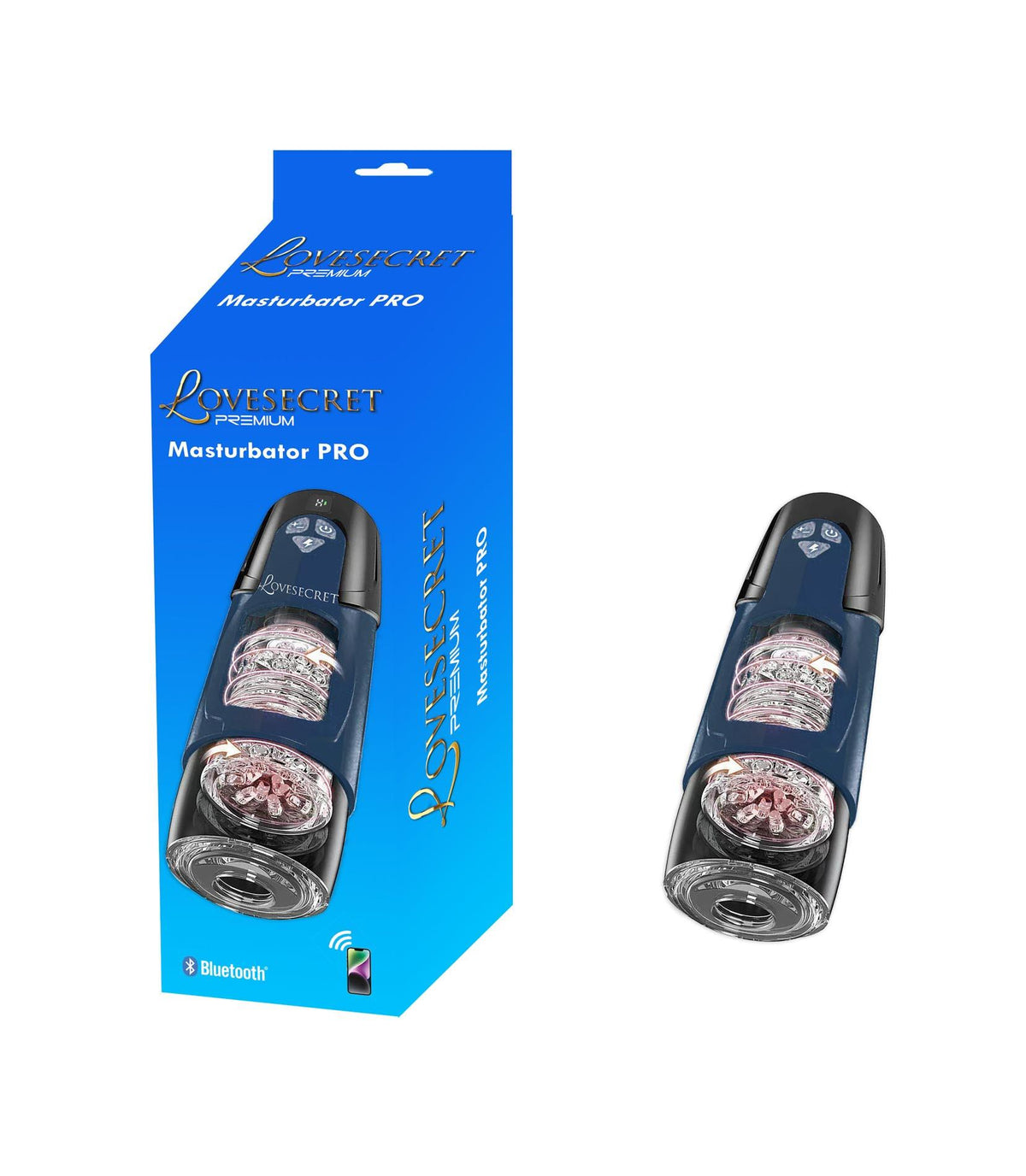 3-Masturbator obrotowo teleskopowy Lovesecret LS05 z aplikacją 27 cm-3