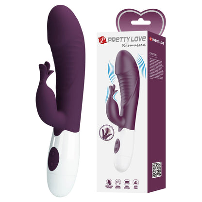 3-Wibrator króliczek Pretty Love silikonowy 30 funkcji 19 8 cm-3