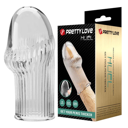 2-Przedłużka na penisa Pretty Love Huel transparentna-2