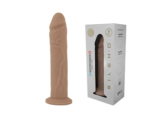 2-Dildo realistyczne termoaktywne Silexd Model 2 23 cm-2