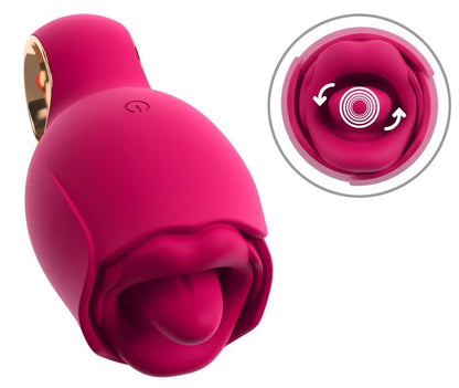 1-Wibrator z wirującym językiem You2Toys silikonowy USB-1