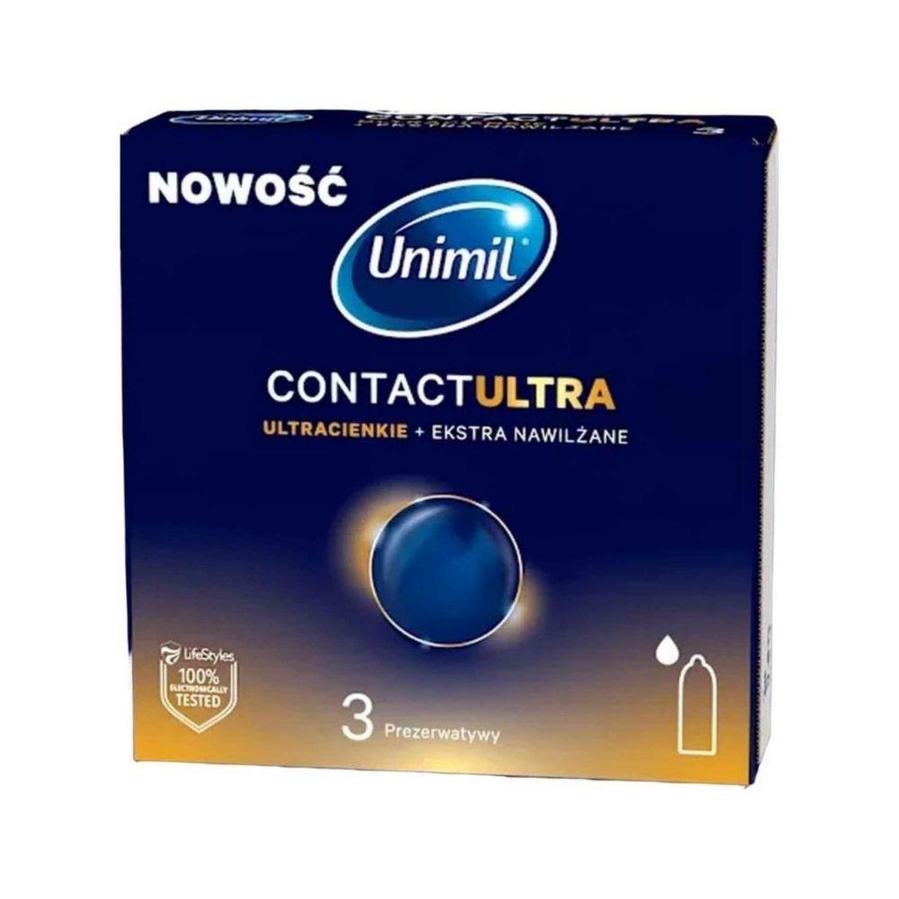 1-Prezerwatywy ultracienkie Unimil Contact Ultra-1