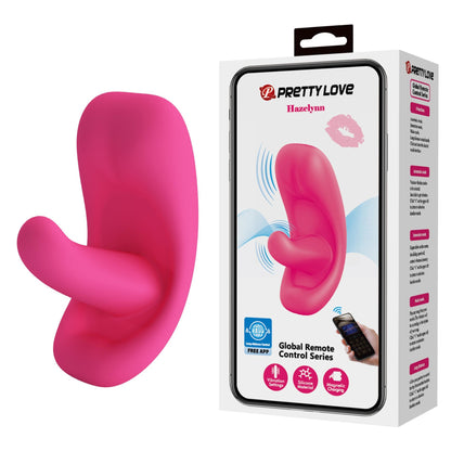 3-Wibrator silikonowy Pretty Love Hazelynn sterowany aplikacją 11 cm-3