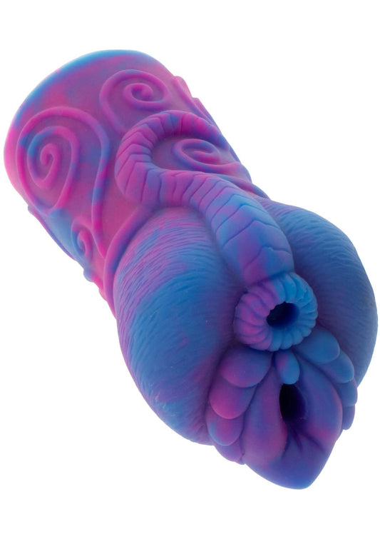 1-Masturbator silikonowy Seahorse Hidden Desire fioletowy 16 5 cm-1
