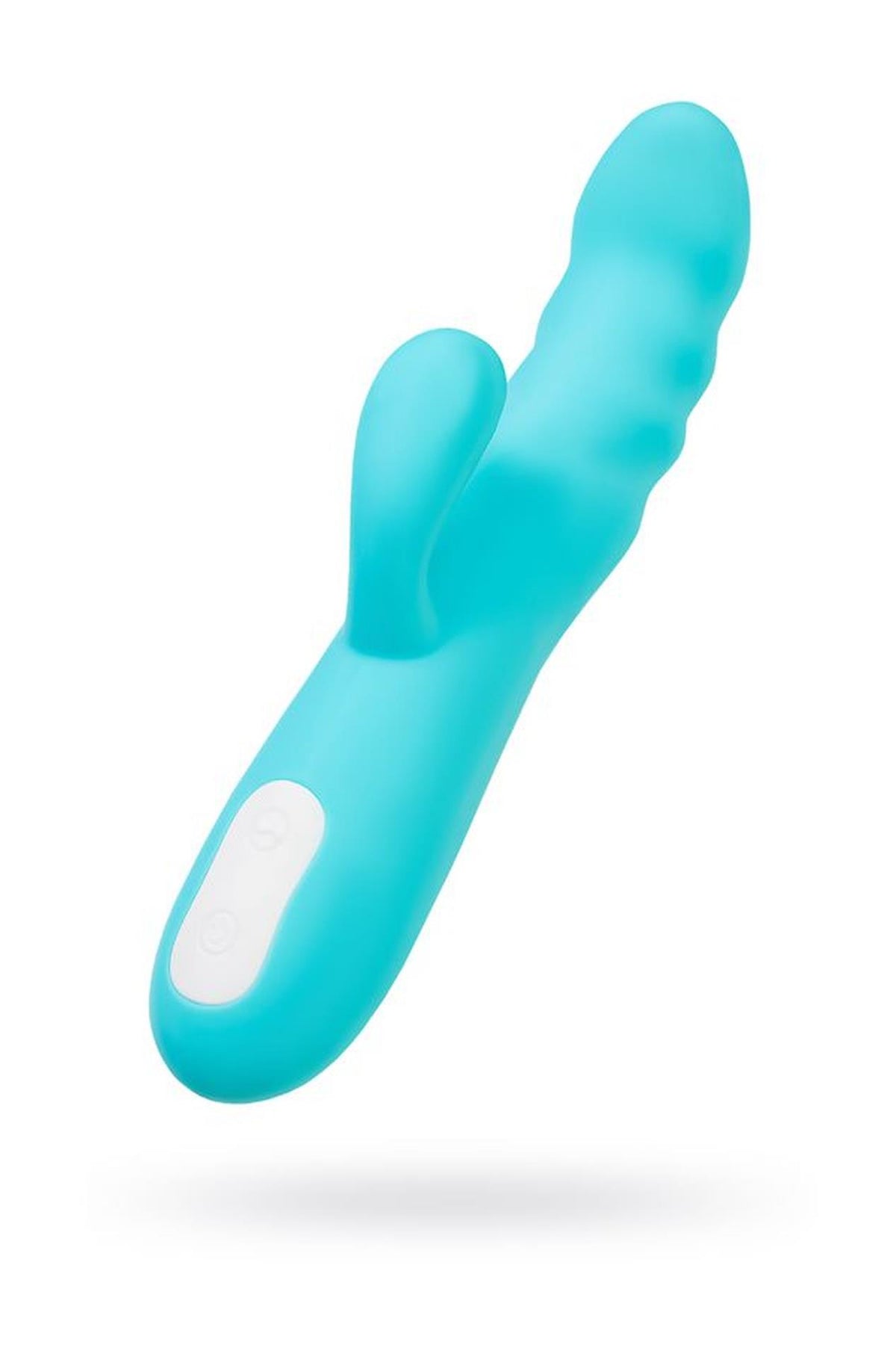 1-Wibrator króliczek rotacyjny JOS MERRY SWI niebieski silikonowy 20.7 cm USB-1