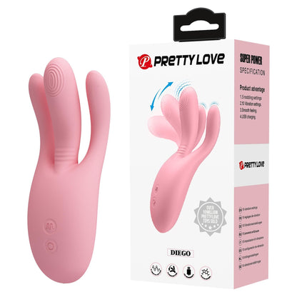 3-Wibrator Diego Pretty Love 10 funkcji wibracji i 5 kiwań-3