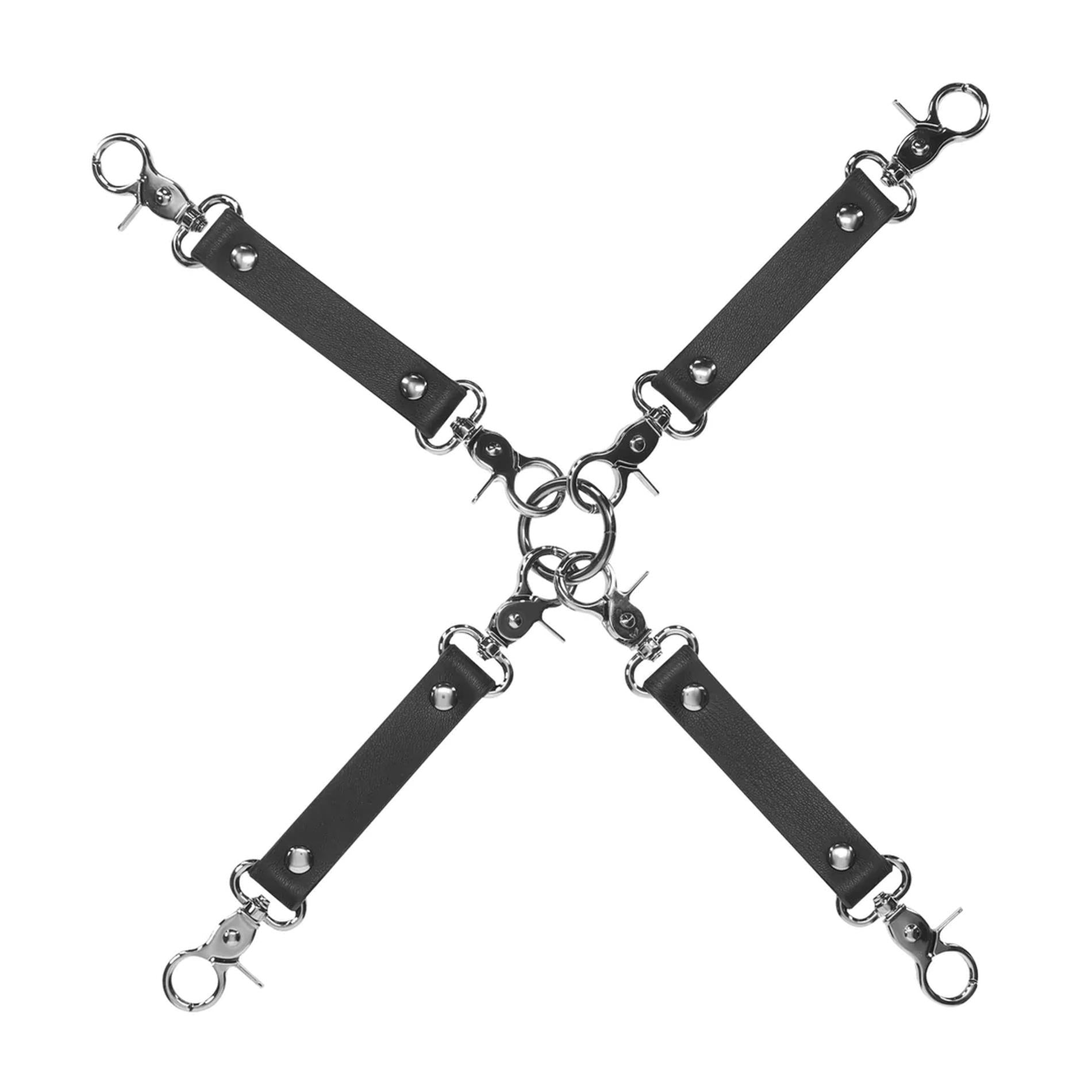3-Venice Collection - Hogtie Connectors - Black-3