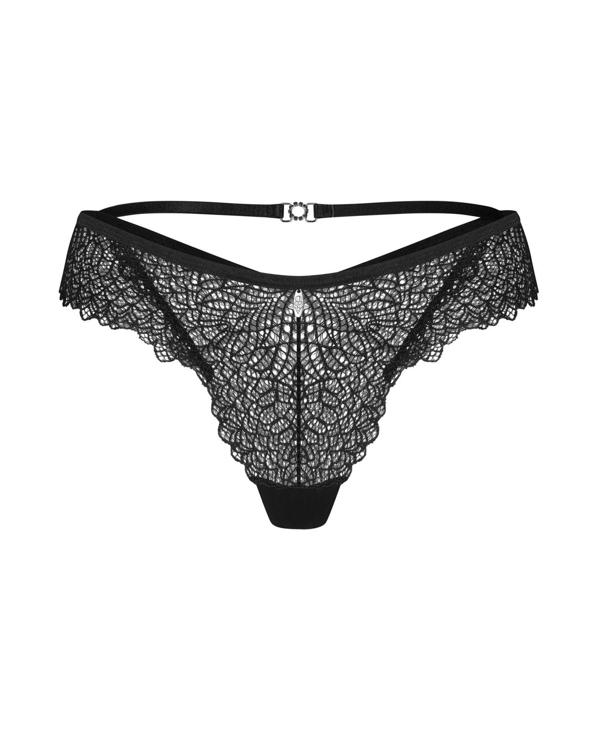 2-Figi koronkowe otwarte Iliosa Obsessive czarne S/M-2