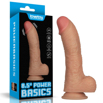 3-8.5'' Vibrating Power Basics Cock-3