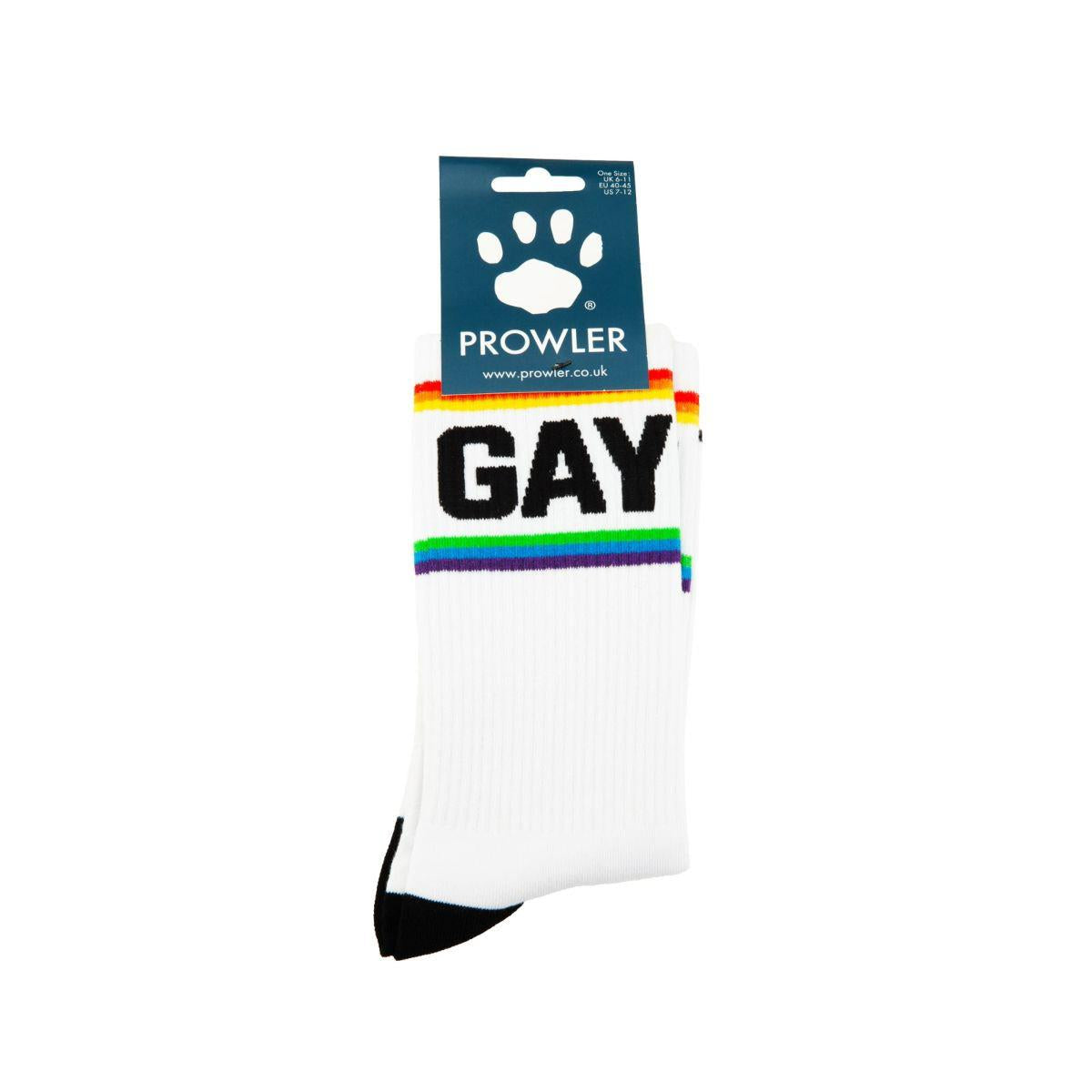 2-Skarpetki Prowler Gay z tęczowymi paskami-2