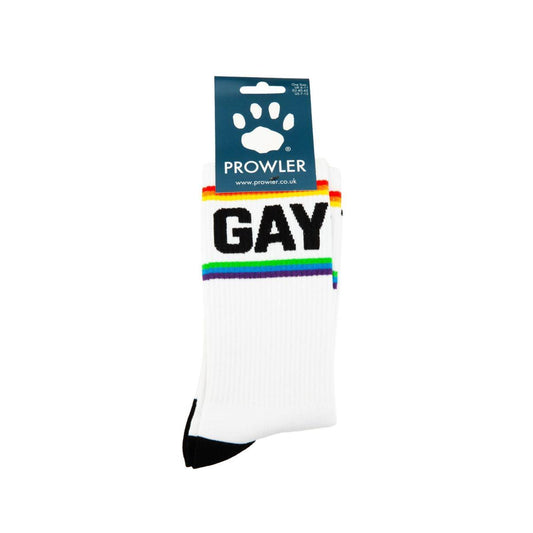 2-Skarpetki Prowler Gay z tęczowymi paskami-2