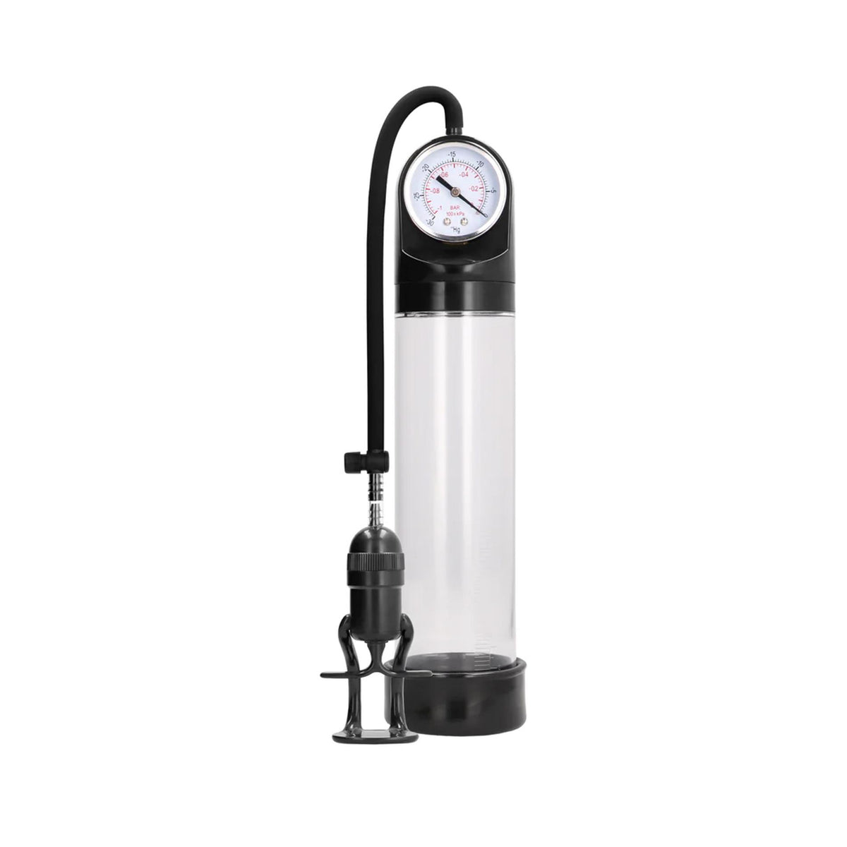 2-Pompka z manometrem Pumped 20 cm przezroczysta-2