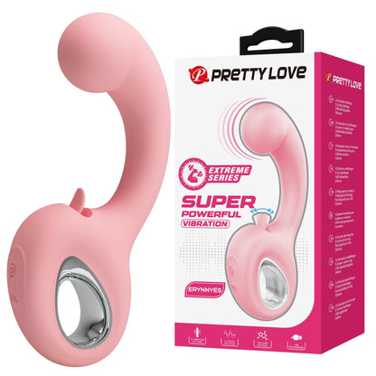 10-Stymulator łechtaczki z lizaniem Pretty Love Erynnyes silikonowy USB-10