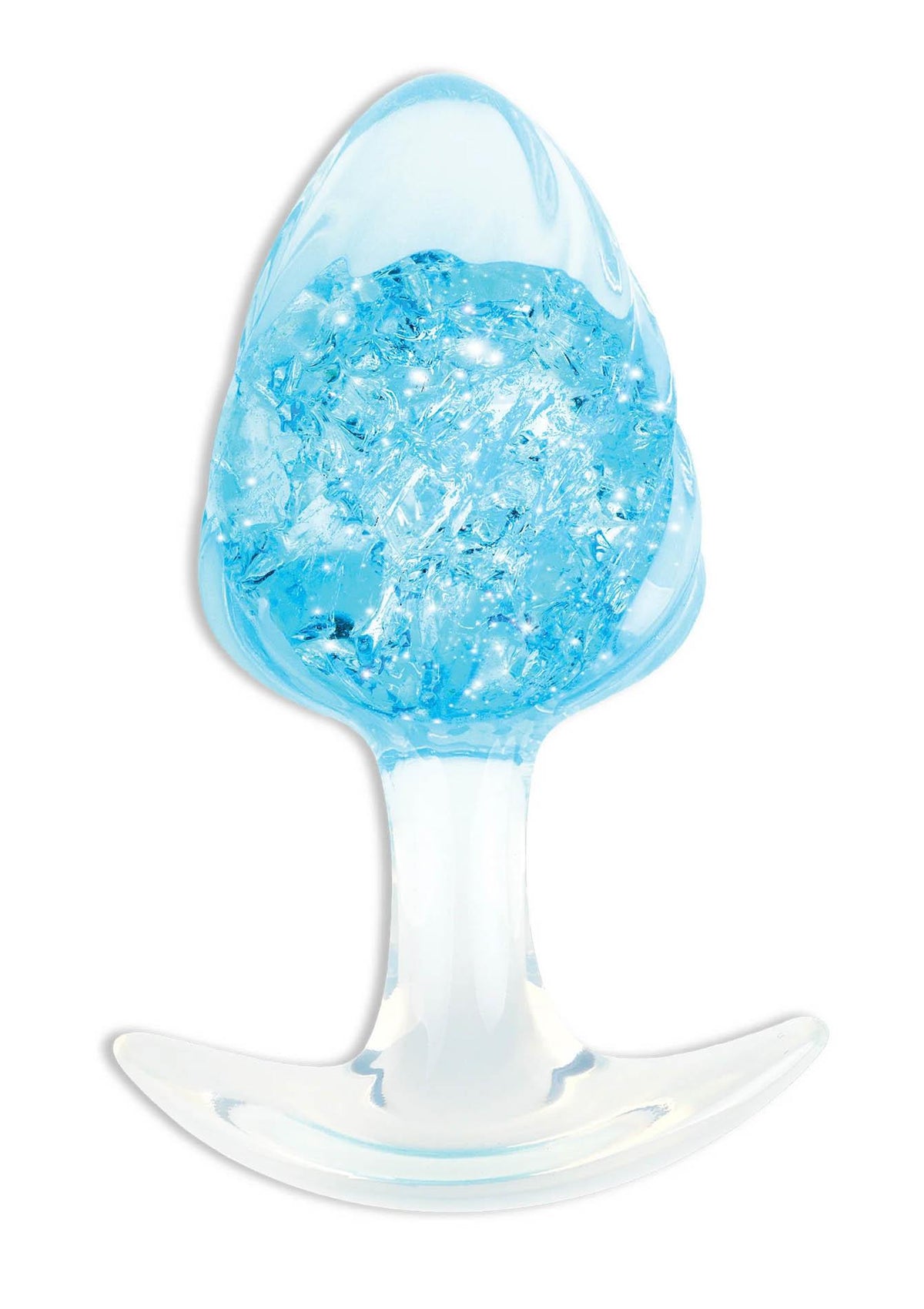 2-Korek analny ToyJoy Crystal Large silikonowy 10,5 cm-2