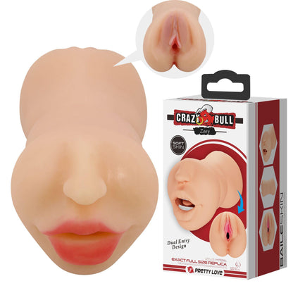 4-Masturbator realistyczny waginalny Crazy Bull Zoey TPR-4