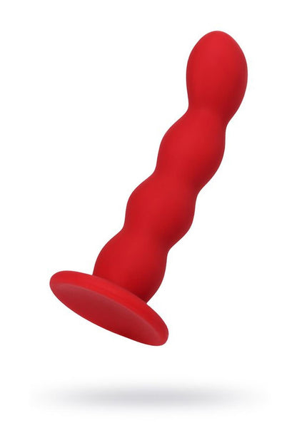 1-Dildo analne małe faliste czerwone Favorite ToDo z przyssawką-1