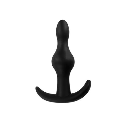 1-Korek analny silikonowy Fantasy czarny 8,5 cm-1