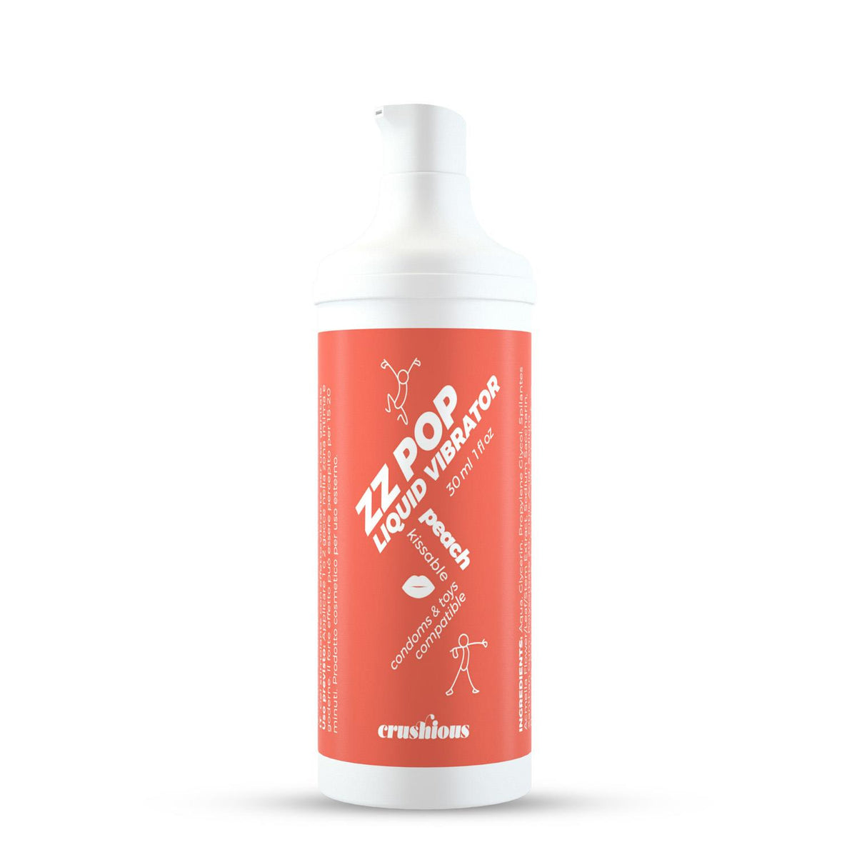 5-Płyn wibrujący Crushious ZZ Pop brzoskwinia 30 ml-5