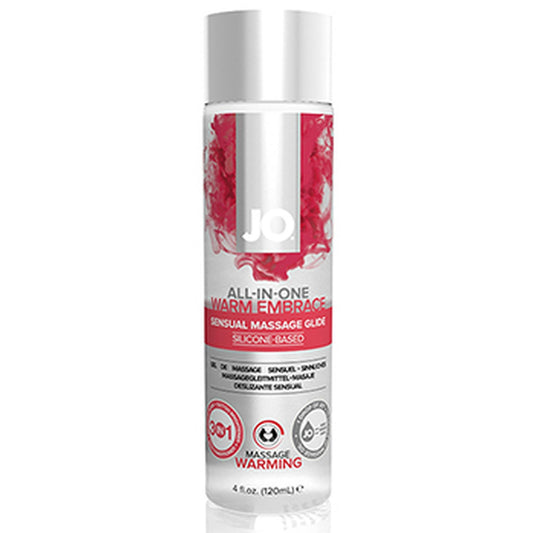 1-Olejek do masażu JO All-in-One rozgrzewający 120 ml-1