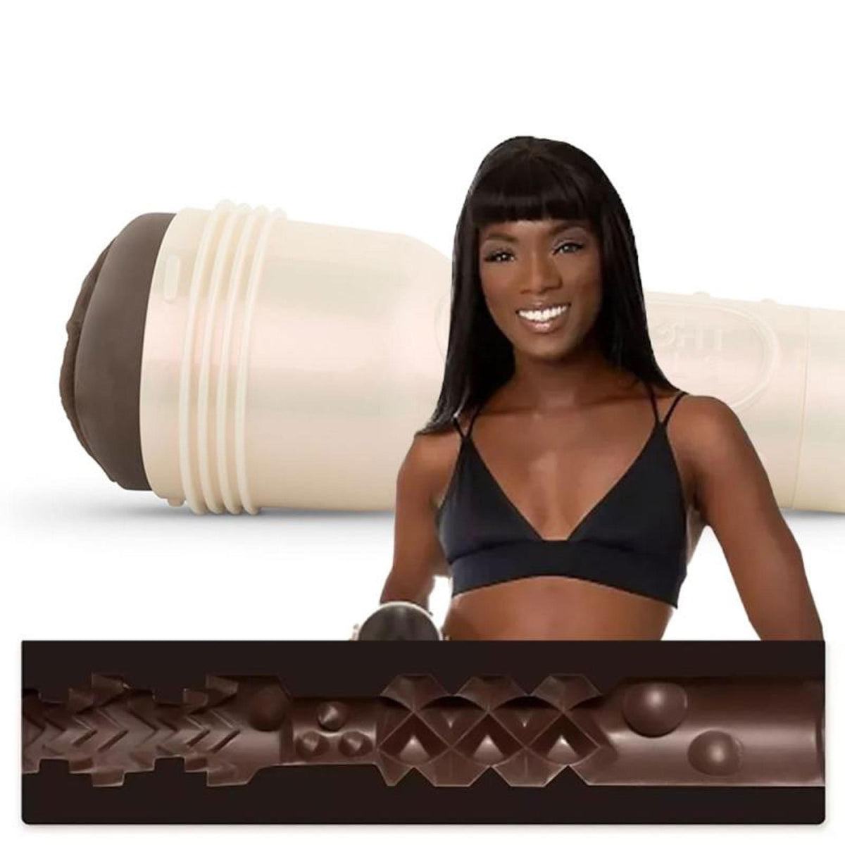 1-Realistyczny masturbator Fleshlight Ana Foxxx Silk 25 cm-1