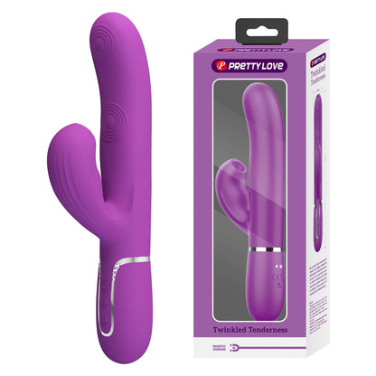 1-Wibrator króliczek Pretty Love Twinkled Tenderness silikonowy USB-1
