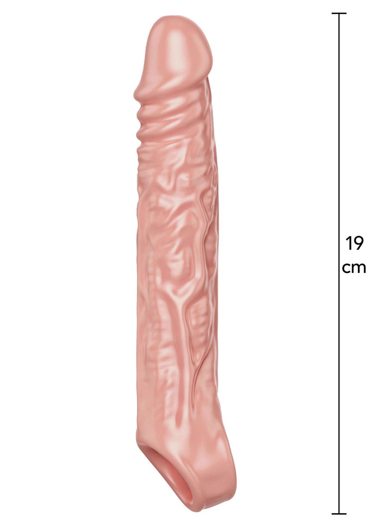 2-Nakładka erekcyjna ToyJoy Get Real Large 19 cm TPE-2
