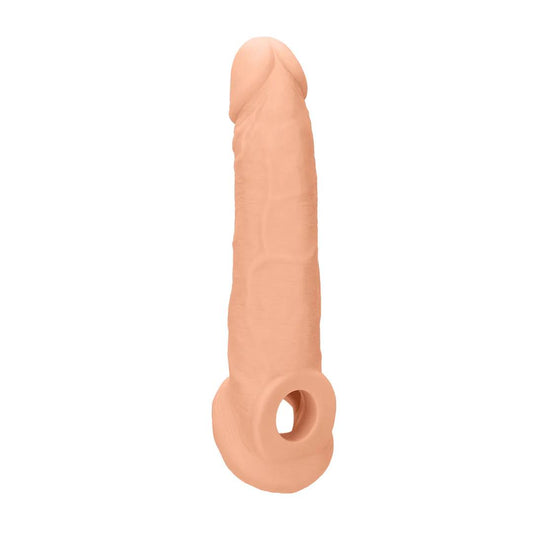 2-Przedłużka na penisa RealRock realistyczna TPE 20 cm-2
