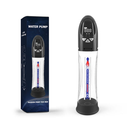5-Pompka automatyczna Passion Pump wodoodporna LCD ładowalna 21 cm-5