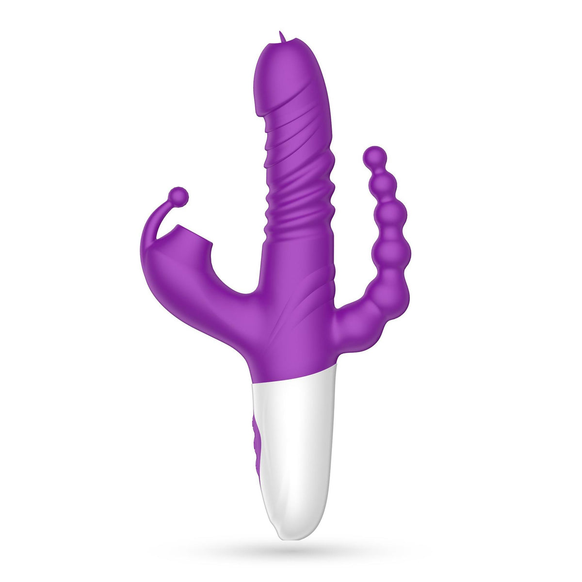 5-Wibrator punktu G Crushious Wrangler z posuwem i ssaniem USB 23 cm-5