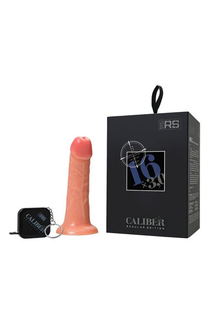 1-Realistyczne dildo Caliber cieliste 16 cm 3 cm-1
