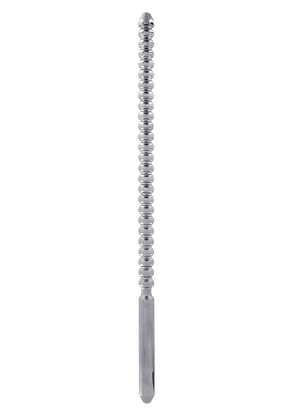 2-Sonda uretralna żebrowana Steel Power Tools srebrna 10 mm 24 cm-2