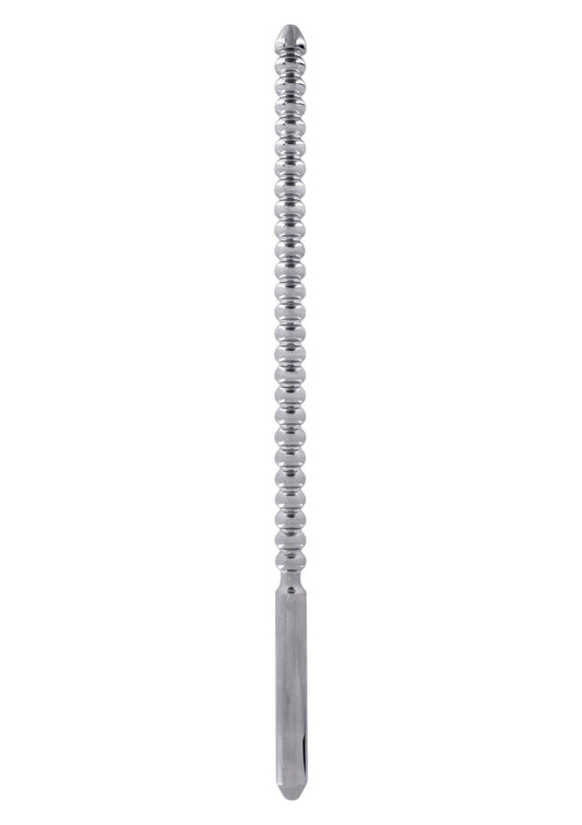 2-Sonda uretralna żebrowana Steel Power Tools srebrna 10 mm 24 cm-2