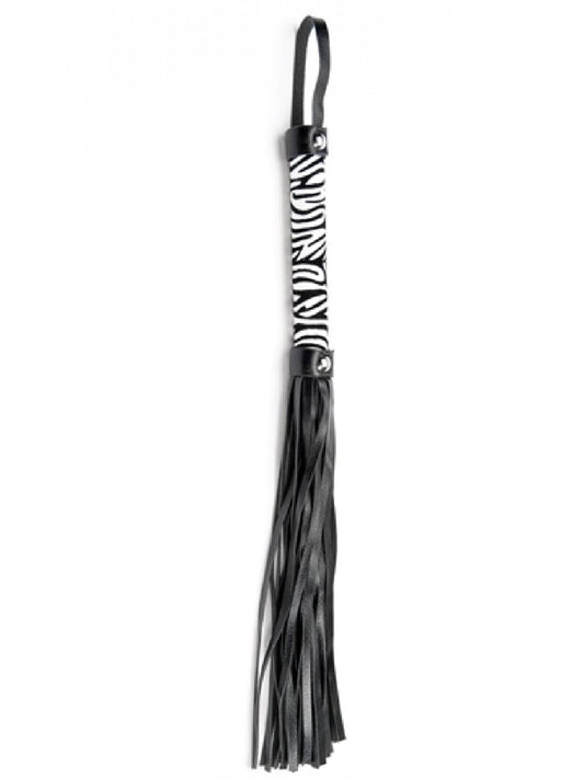 2-Flogger klasyczny biały pantera mały Argus 45 cm-2