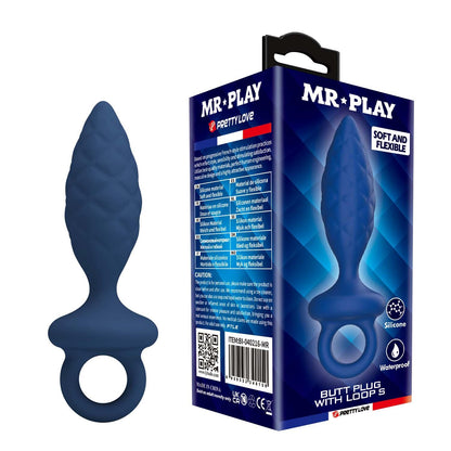 5-Korek analny z pętlą Mr. Play rozmiar S.-5