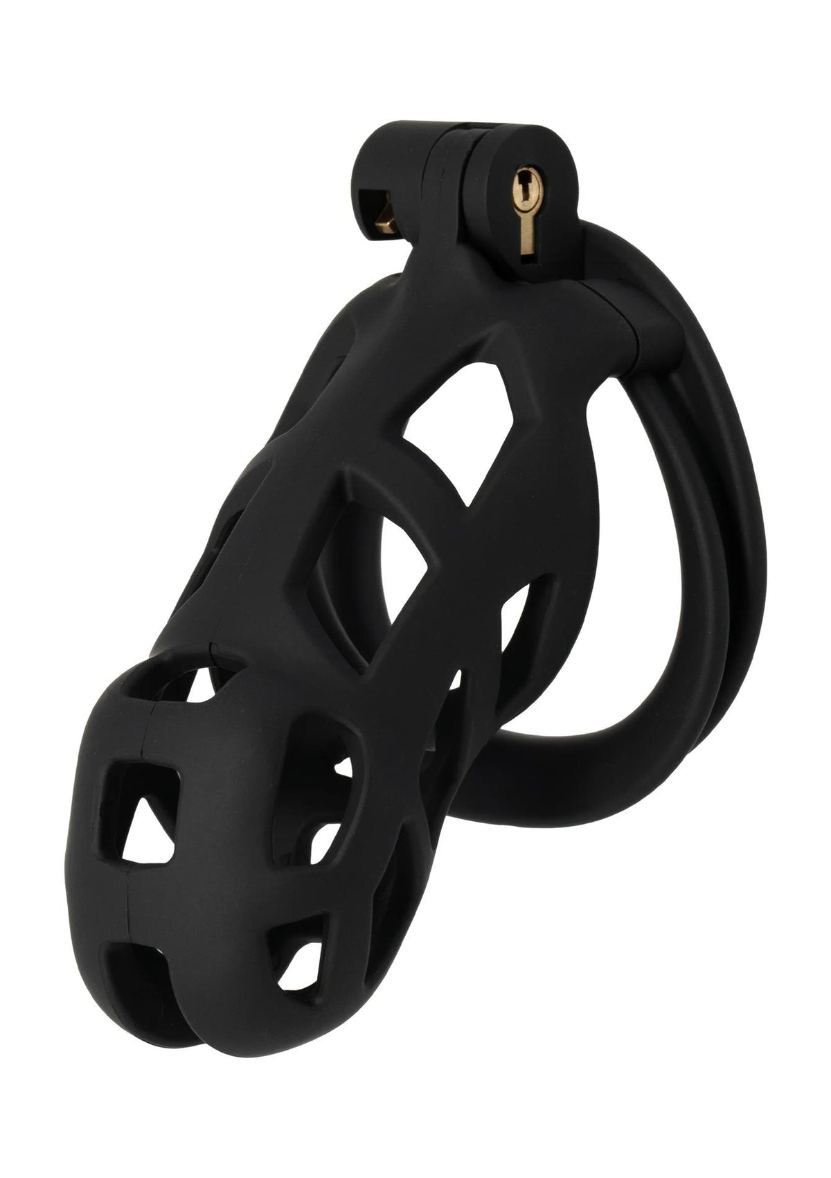 4-Klatka na penisa Penis Prison Hidden Desire czarna 11 cm-4