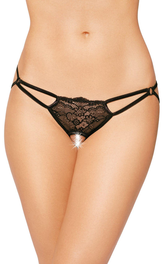 1-Stringi figlarne 2474 SoftLine czarne S/L-1