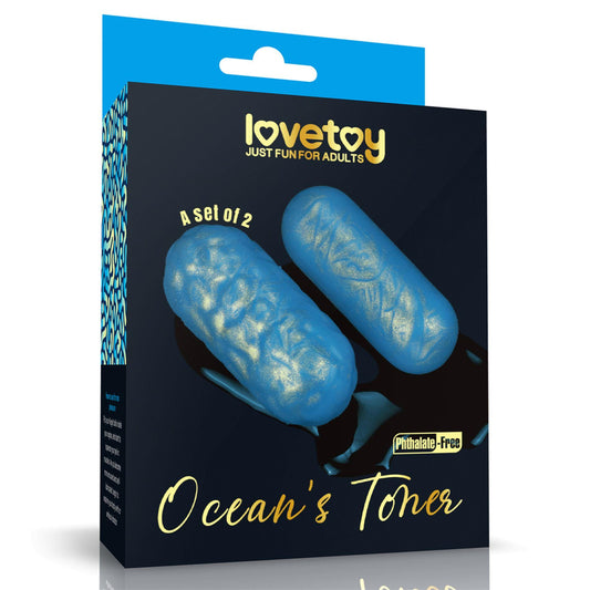1-Zestaw silikonowych kulek Ocean's Toner Lovetoy-1