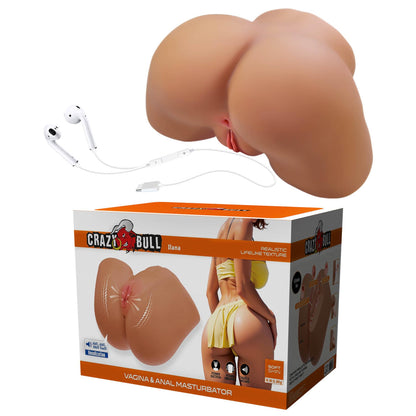 4-Realistyczny masturbator Crazy Bull Ilana wagina anal 35 cm-4