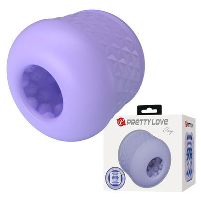 3-Masturbator dwustronny ultramiękkiego materiału Pretty Love Cary-3